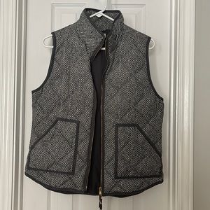 J. Crew Herringbone Vest